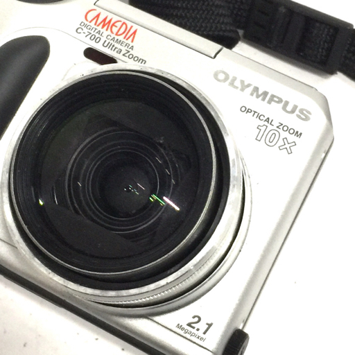 OLYMPUS C-700 AF ZOOM 5.9-59mm 1:2.8-3.5 コンパクトデジタルカメラの画像7