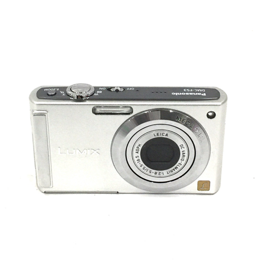 1円 Panasonic LUMIX DMC-FS3 1:2.8-5.1/5.5-16.5 コンパクトデジタルカメラ_画像2