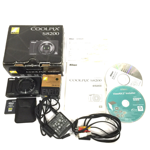 1円 Nikon COOLPIX S8200 4.5-63.0mm 13.3-5.9 コンパクトデジタルカメラ_画像1