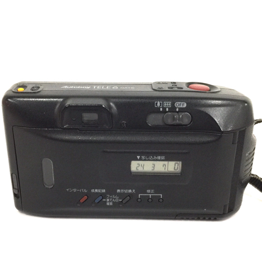 1円 Canon Autoboy TELE 6 DATE 35/60mm 1:3.5/5.6 コンパクトフィルムカメラ L271401_画像3