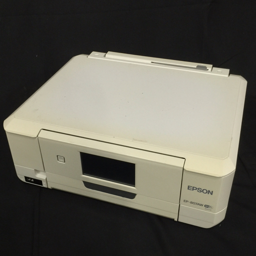 EPSON EP-807AW A4 インクジェット複合機 プリンター 通電確認済み_画像1