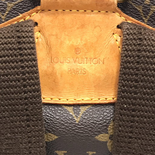 ルイヴィトン モノグラム モンスリGM M51135 リュックサック バックパック カバン 巾着型 LOUIS VUITTON_画像5