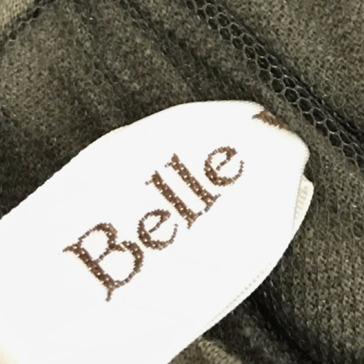 Belle vintage Freeサイズ ロングスカート グリーン ベルト付き ウエストゴム レディース ベルヴィンテージの画像5