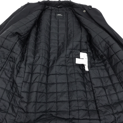 マックスマーラ WEEKEND サイズ 38 長袖 ジップアップ ロング丈 コート ナイロン レディース アウター ブラックの画像4