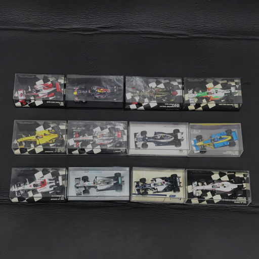 ミニチャンプス 1/43 SUPER AGURI HONDA SA08 T.SATO 2008 他 F1 ミニカー 12点 セット MINICHANPS_画像1