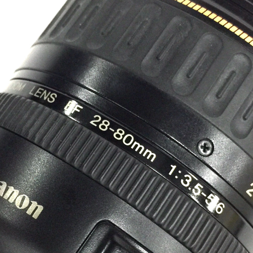 Canon ZOOM LENS EF 28-80mm 1:3.5-5.6 カメラレンズ EFマウント オートフォーカスの画像5