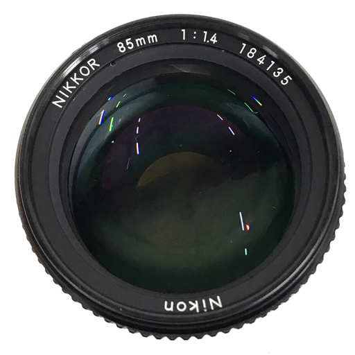 1円 Nikon Ai-S 85mm F1.4 カメラレンズ Fマウント マニュアルフォーカス C022307_画像2