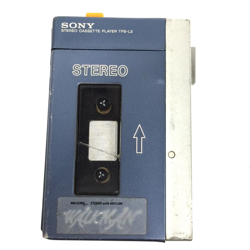 1円 SONY TPS-L2 ソニー walkman ウォークマン カセットプレーヤー 初代 オーディオ機器 ジャンクC250958_画像2