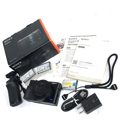 1円 SONY Cyber-Shot DSC-RX100M6 ZEISS T* 2.8-4.5/9.0-72 コンパクトデジタルカメラ 011946