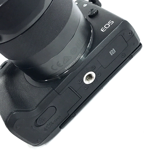 1円 Canon EOS M3 EF-M 18-55mm 1:3.5-5.6 IS STM 55-200mm 1:4.5-6.3 IS STM ミラーレス一眼 カメラ C222022_画像5
