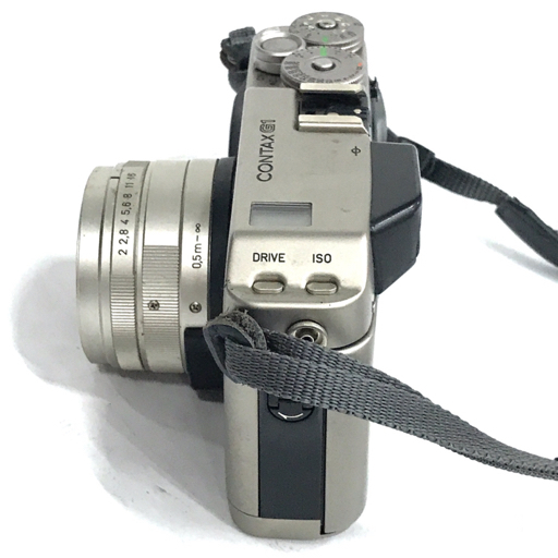 1円 CONTAX G1 Carl Zeiss Planar 2/45 T* レンジファインダー フィルムカメラ コンタックス A11006_画像7
