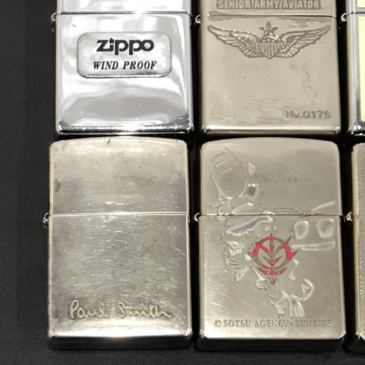 ジッポー ポールスミス ジオン軍 ケンゾー 等 オイルライター 着火× 喫煙グッズ 喫煙具 10点セット ZIPPO_画像4