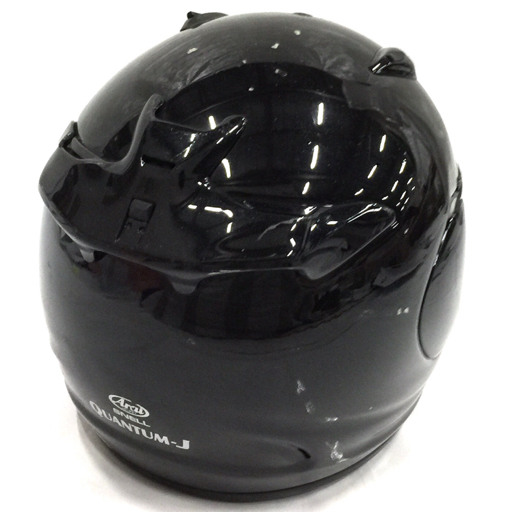 アライ QUANTUM-J 57-58cm フルフェイス ヘルメット ブラック 保存袋付き Arai QG033-23_画像2