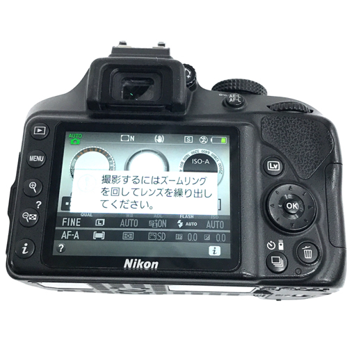1円 Nkon D3400 AF-P 18-55mm 1:3.5-5.6G VR デジタル一眼レフ デジタルカメラ C251832_画像3