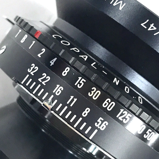 Schneider シュナイダー 47mm F5.6 MC カメラレンズ 大判カメラ用 マニュアルフォーカス_画像5