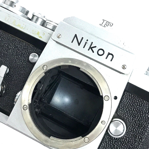1円 Nikon F アイレベル NIKKOR-H Auto 1:2 50mm 一眼レフ フィルムカメラ マニュアルフォーカス A11029_画像7