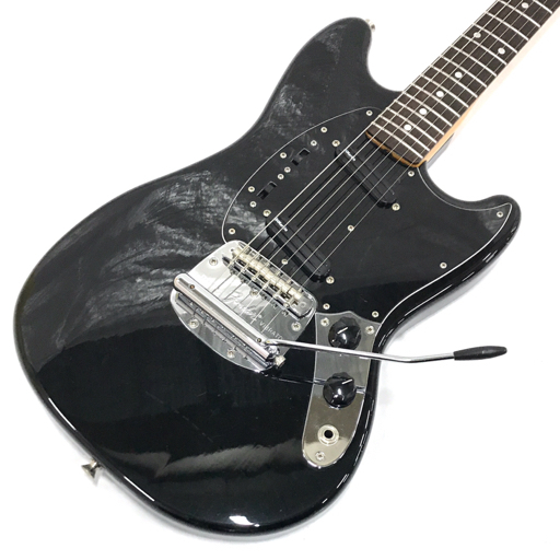 フェンダージャパン ムスタング エレキギター ブラック ディマジオPU 弦楽器 Fender_画像2