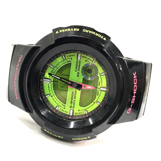 1円 カシオ 腕時計 G-SHOCK AW-582SC 緑文字盤 デジアナ QZ メンズ 黒 稼働 他 Baby-G 含 計7点 セット CASIO_画像5