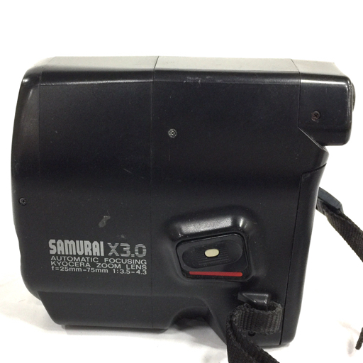 KYOCERA SAMURAI X3.0 25mm-75mm F3.5-4.3 コンパクトフィルムカメラ 京セラ QR034-340_画像3