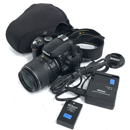 Nikon D40 AF-S NIKKOR 18-55mm 1:3.5-5.6G II ED デジタル一眼レフ デジタルカメラ QR034-130_画像1