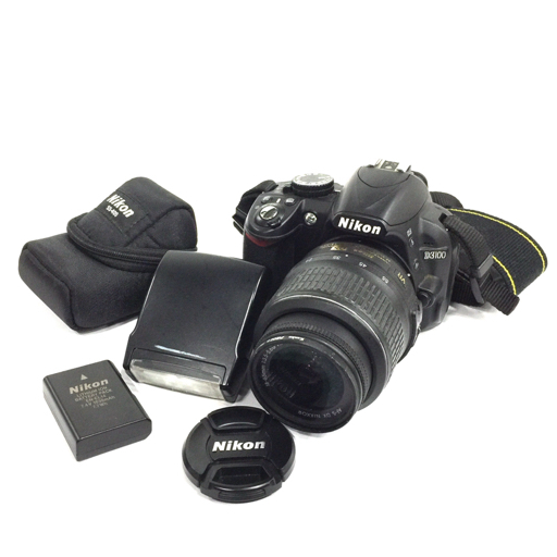 Nikon D3100 AF-S DX NIKKOR 18-55mm 1:3.5-5.6G VR デジタル一眼レフ デジタルカメラ QR032-134_画像1