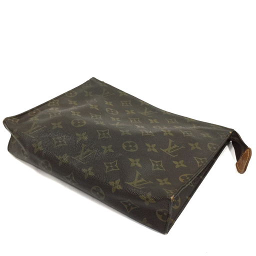 ルイヴィトン セカンドバッグ ポーチ ポッシュトワレット26 モノグラム M47542 メンズ LOUIS VUITTON QR032-467_画像3