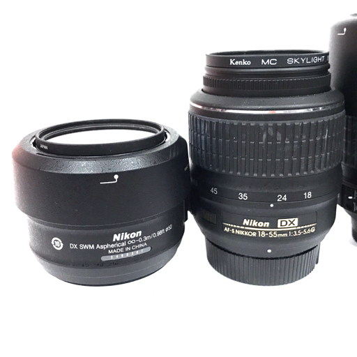 Nikon D5000 AF-S NIKKOR 35mm 1:1.8 G 18-55mm 1:3.5-5.6G デジタル一眼レフ デジタルカメラ QR024-100_画像8