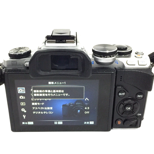 1円 OLYMPUS OM-D E-M10 M.ZUIKO DIGITAL 17mm 1:2.8 40-150mm 1:4-5.6 ミラーレス一眼 デジタルカメラ 021448_画像3