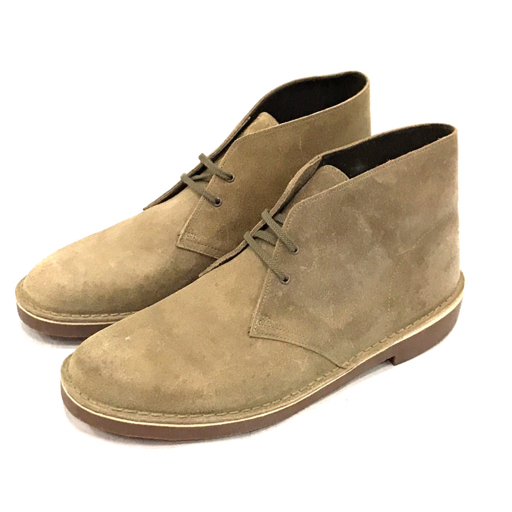  Clarks size 13 suede chukka boots race up men's beige group mold have shoes Clarks preservation box attaching 