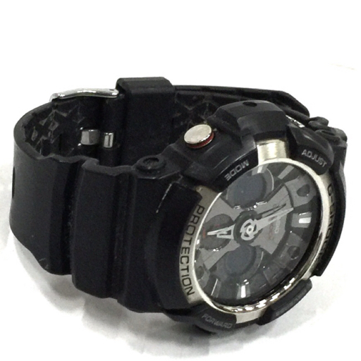 カシオ 腕時計 G-SHOCK GA-200 ラウンド デジアナ クォーツ メンズ 純正ベルト ブラック 黒 稼働 CASIOの画像6