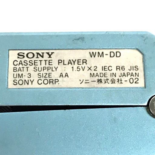 SONY WM-DD ウォークマン ポータブルカセットプレーヤー ソニー_画像7