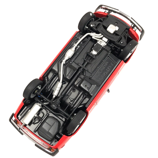 オートアート ミレニアム 1/18 FIAT 124 SPIDER レッド ミニカー 模型 ホビー おもちゃ 保存箱付き_画像3