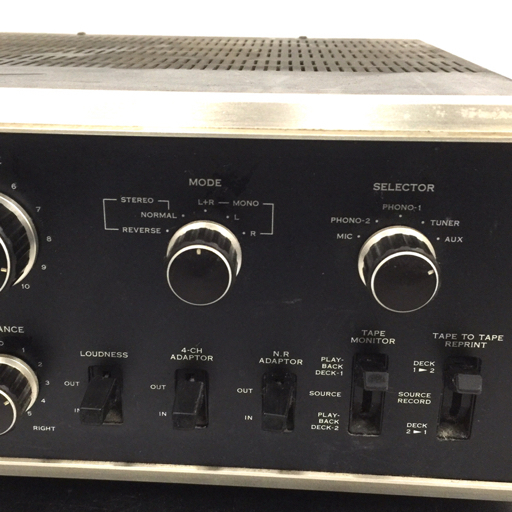 1円 Sansui AU-9500 STEREO AMPLIFIER プリメインアンプ オーディオ機器 通電確認済み_画像2