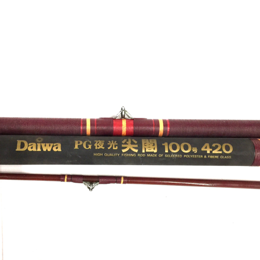 Bibian 比比昂- DAIWA PG 夜光尖閣100号420 磯竿釣り竿ダイワ Bibian 比比昂- DAIWA PG 夜光尖閣100号420 磯竿釣り竿ダイワ