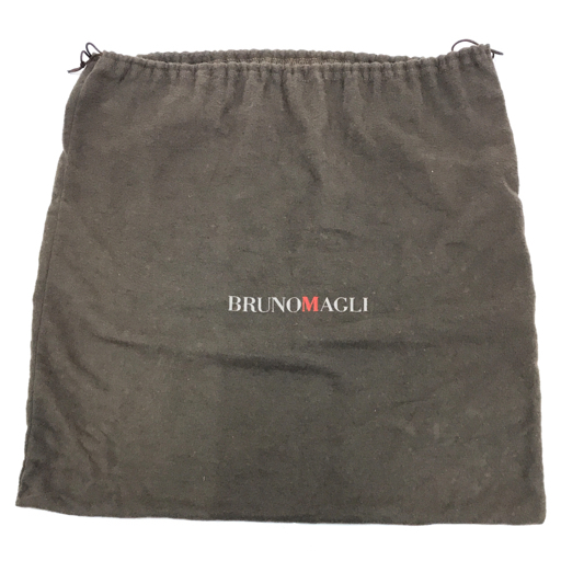 ブルーノマリ レザー ワンハンドルバッグ 肩掛け 鞄 ファッション小物 レディース 保存袋付き BRUNOMAGLI_画像10