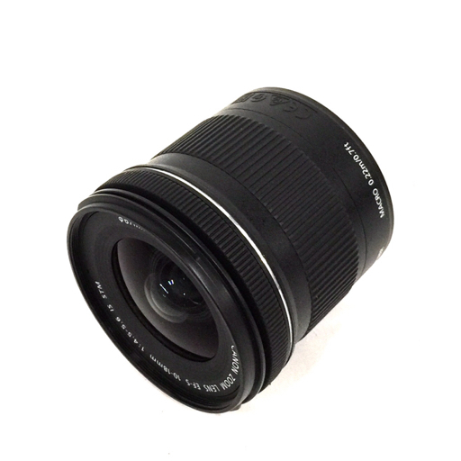 Canon EF-S 10-18mm F4.5-5.6 IS STM カメラレンズ EFマウント オートフォーカス_画像3