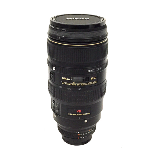 Nikon ED AF VR-NIKKOR 80-400mm 1:4.5-5.6D カメラレンズ Fマウント オートフォーカス