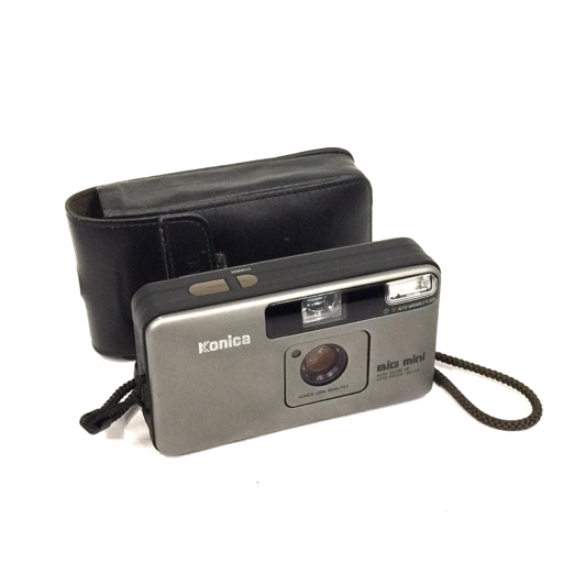 1円 KONICA BIG MINI BM-201 35mm 1:3.5 コンパクトフィルムカメラ 