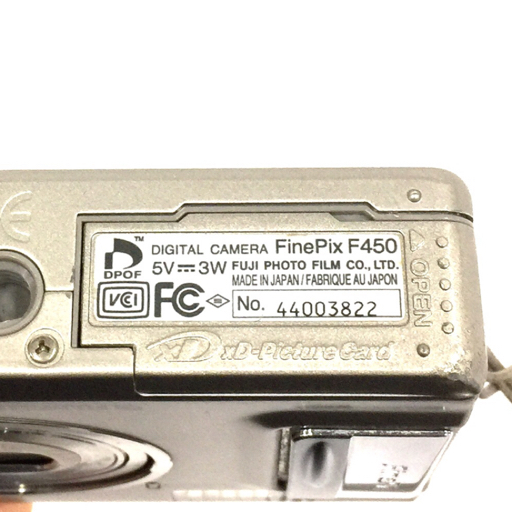 1円 FUJIFILM FinePix F450 6.3-21.6mm コンパクトデジタルカメラ フジフィルム ファインピクスの画像8