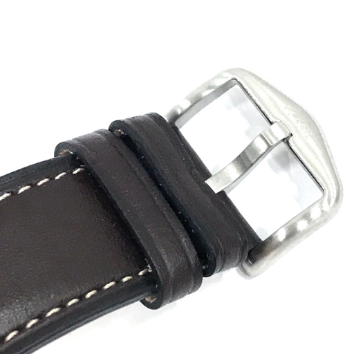フォッシル ノイトラ ムーンフェイズ FS5905 クォーツ 腕時計 稼働 純正ベルト 付属品有 シルバーカラー文字盤 FOSSIL_画像5