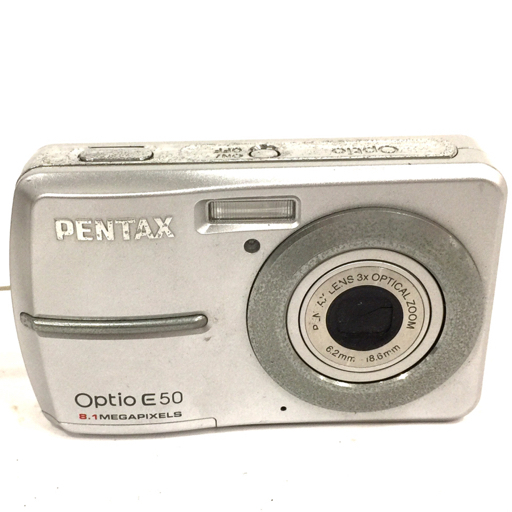 PENTAX Optio E50 6.2mm-18.6mm コンパクトデジタルカメラ QG033-84の画像2