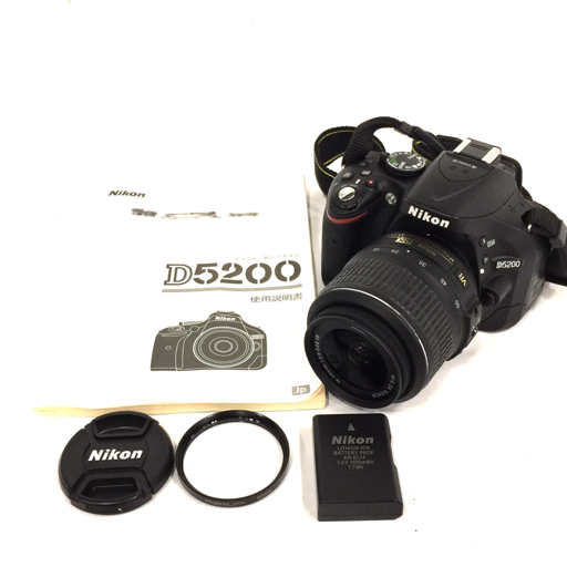 NIkon D5200 AF-S DX NIKKOR 18-55mm 1:3.5-5.6G デジタル一眼レフ デジタルカメラ