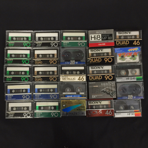 SONY UCX-S 46 TYPEII DUAD 46 TYPEIII フェリクローム 含む カセットテープ ビデオテープ 25点まとめセットの画像2