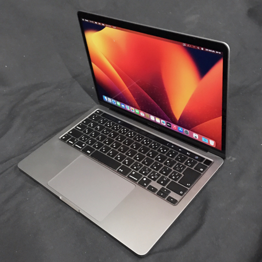 1円 Apple MacBook Pro 13インチ MYD82J/A A2338 メモリ/8GB SSD/256GB スペースグレイ ノートパソコン PC M1_画像1