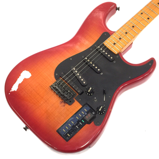 カシオ PG-300 エレキギター ギターシンセ ストラトタイプ ソフトケース付 CASIO_画像2