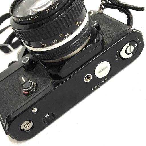 Nikon F2 フォトミック NIKKOR 50mm 1:1.4 一眼レフ フィルムカメラ レンズ マニュアルフォーカス QR035-75_画像5