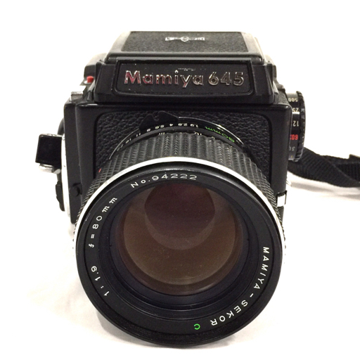 1円 Mamiya 645 1000S MAMIYA-SEKOR C 1:1.9 80mm 中判カメラ フィルムカメラ マニュアルフォーカス L071110_画像2