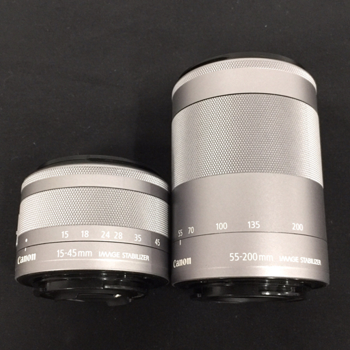 1円 CANON EOS M100 EF-M 15-45mm 1:3.5-6.3 IS STM 含む ミラーレス一眼 デジタルカメラ レンズ L040013の画像8