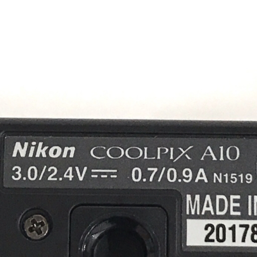 美品・未使用Nikon ニコン COOLPIX A10 クールピクス コンパクト デジタルカメラ まとめ セット 計2点の画像7