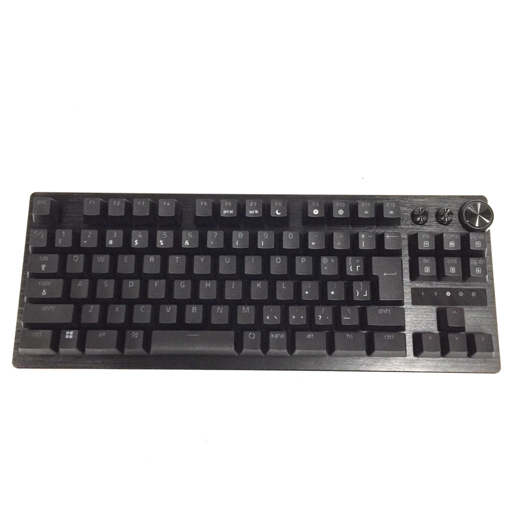 美品 RAZER RZ03-04981300-R3J1 HUNTSMAN V3 PRO TKL ANALOG OPTICAL ESPORTS キーボード 日本語配列_画像2